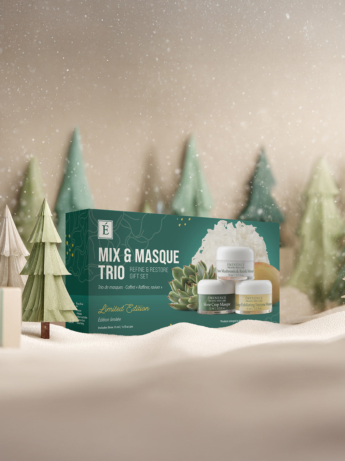 Mix and Masque Trio: Refine & Restore Gift Set
