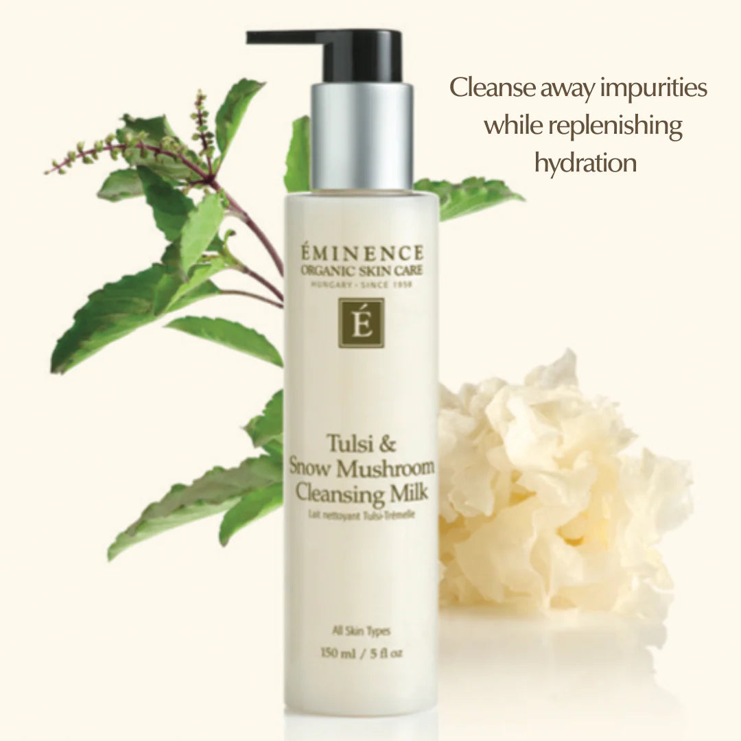 Tulsi & Snow Mushroom Cleansing Milk