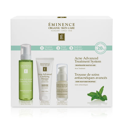 Acne Advanced 3-Step Treatment System - Radiance Clean Beauty