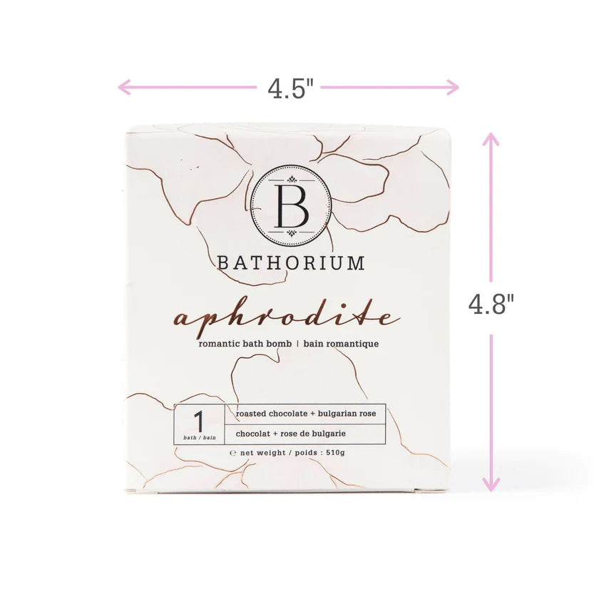 Bathorium Aphrodite bath bomb box