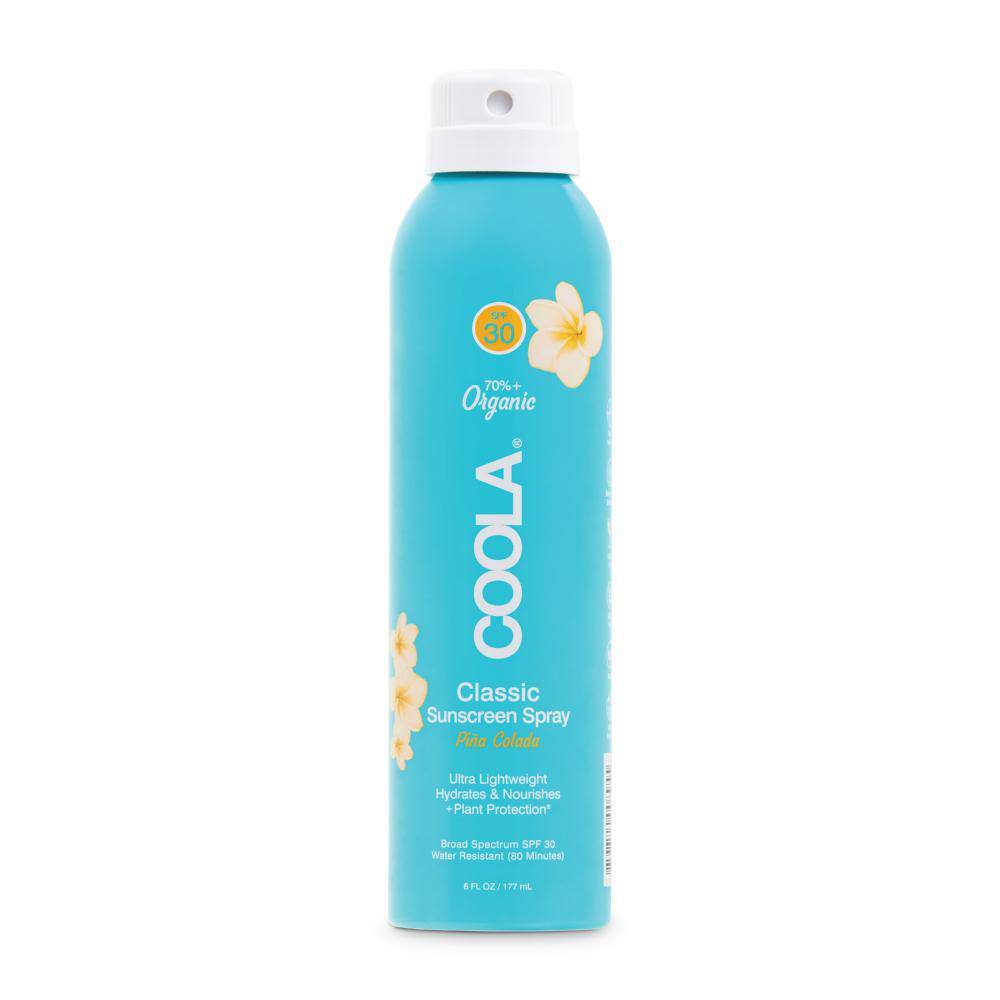 Coola Body SPF 30 Pina Colada Organic Sunscreen Spray - Radiance Clean Beauty