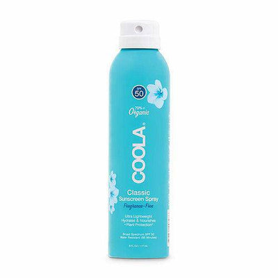 Coola Body SPF 50 Unscented Organic Sunscreen Spray - Radiance Clean Beauty